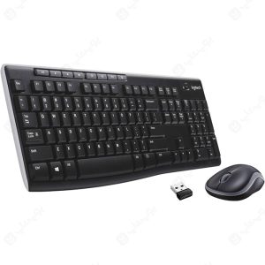 ست موس و کیبورد بی سیم لاجیتک مدل MK270 با حروف فارسی دارای دانگل USB می باشد.