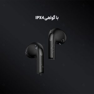 هندزفری بلوتوثی کیو سی وای مدل Ailypods Neo با گواهی IPX4 است.