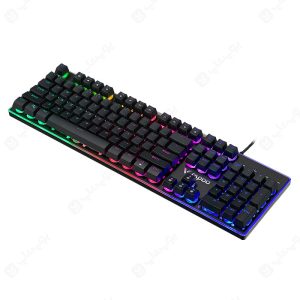 کیبورد سیمی رپو مدل V52 Pro با قابلیت Anti-ghosting می باشد.