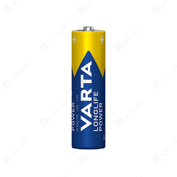باتری نیم قلمی وارتا مدل VARTA LONGLIFE POWER پک 4 تایی در ابعاد استاندارد و وزن مناسب می باشد.