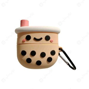 کاور سیلیکونی عروسکی Airpods Pro طرح Bubble Tea – کد 3015