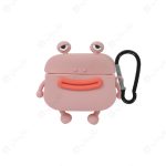 کاور سیلیکونی عروسکی AirPods pro طرح قورباغه صورتی کد - 389 53 کاور سیلیکونی عروسکی AirPods pro طرح قورباغه صورتی کد - 389