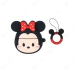 کاور سیلیکونی عروسکی AirPods 1/2 طرح میکی موس - کد 54 113 کاور سیلیکونی عروسکی AirPods 1/2 طرح مینی موس - کد 54