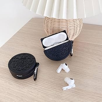 کاور سیلیکونی عروسکی Airpods Pro طرح بیسکوئیت Oreo – کد 3005