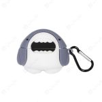 کاور سیلیکونی عروسکی AirPods pro - طرح کوسه کد 78 104 کاور سیلیکونی عروسکی AirPods 1/2- طرح کوسه کد 78