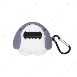 کاور سیلیکونی عروسکی AirPods pro – طرح کوسه کد 78