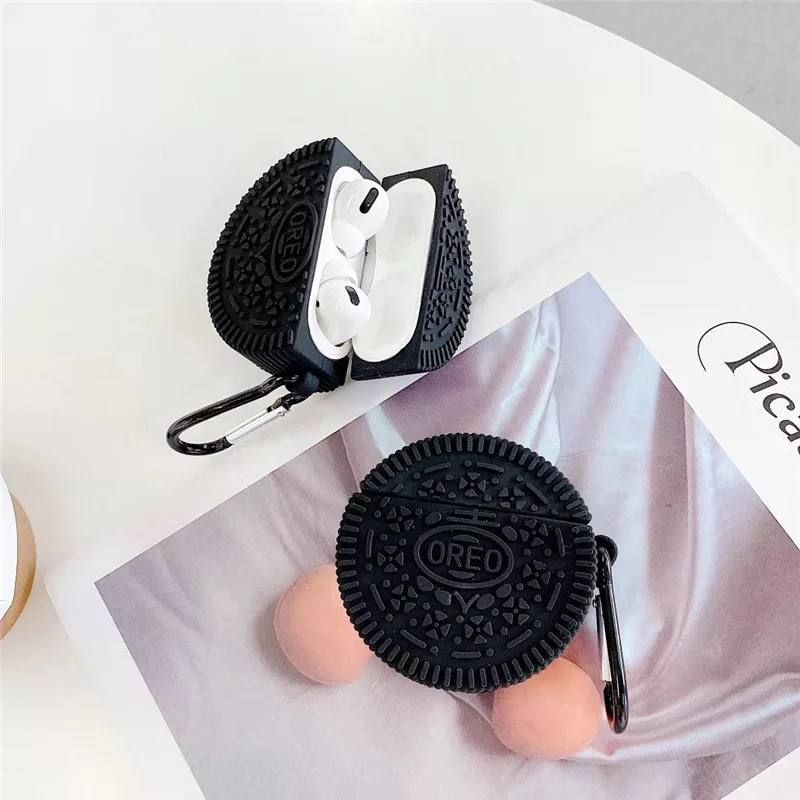 کاور سیلیکونی عروسکی Airpods Pro طرح بیسکوئیت Oreo – کد 3005