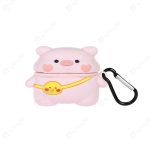 کاور سیلیکونی عروسکی AirPods Pro طرح خوک - کد 82 118 کاور سیلیکونی عروسکی AirPods Pro طرح خوک - کد 82