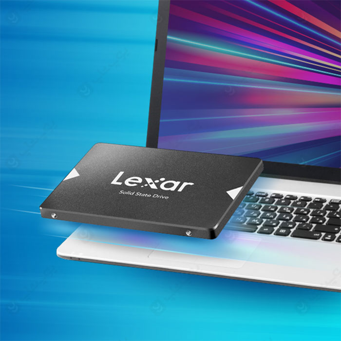 هارد SSD اینترنال 512 گیگابایت لکسار مدل LEXAR NS100 2.5 مناسب برای لپ تاپ می باشد.