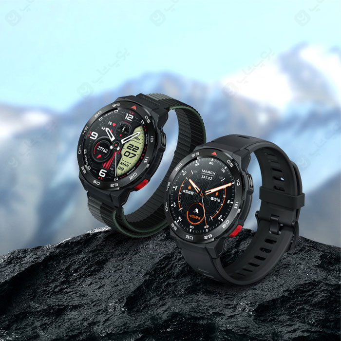ساعت هوشمند میبرو مدل GS Pro با طراحی ظاهری زیبا می باشد.