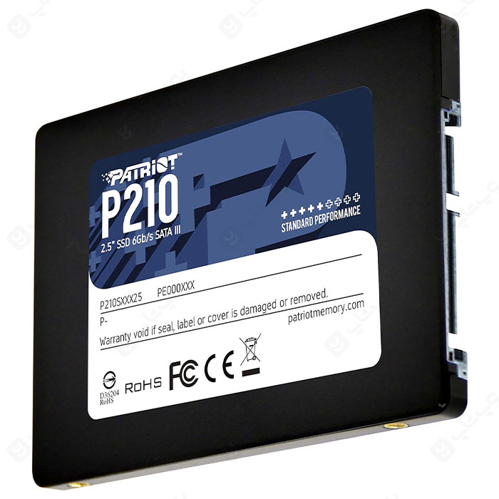 هارد SSD اینترنال 128 گیگابایت پاتریوت مدل P210 دارای رابط SATA3 است.