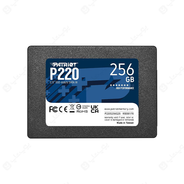 هارد SSD اینترنال 256 گیگابایت پاتریوت مدل P220