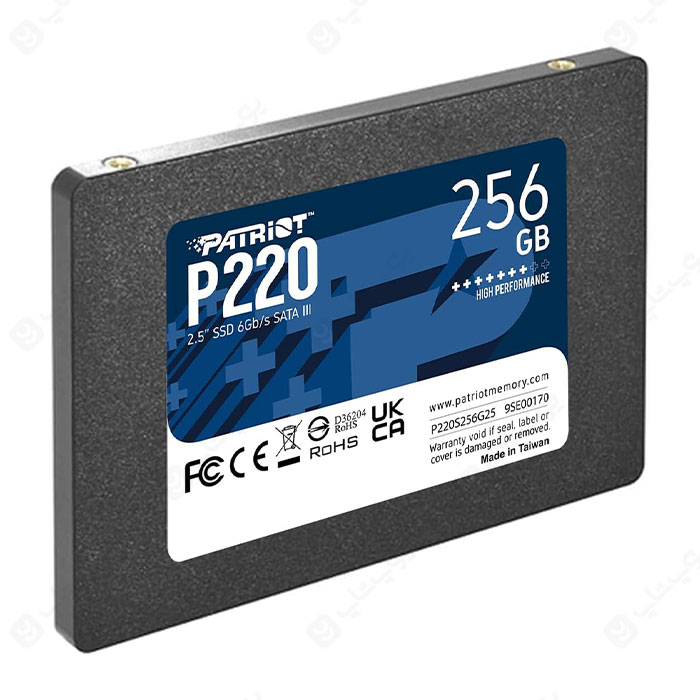 هارد SSD اینترنال 256 گیگابایت پاتریوت مدل P220 با اتصال آسان می باشد.