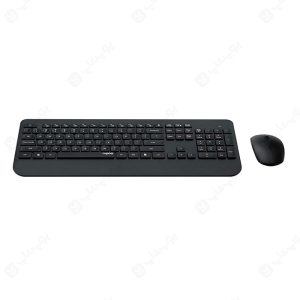 ست موس و کیبورد بی سیم رپو مدل X3500 با حروف فارسی با دانگل USB وسازگاری گسترده است.