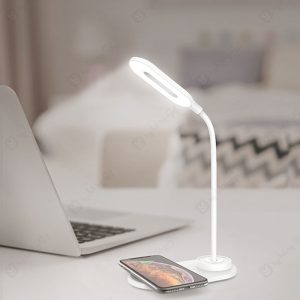 چراغ مطالعه وایرلس شارژ رسی مدل RLS-L08 دارای دو کارایی مجزا می باشد.