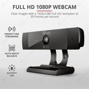 وبکم تراست مدل GXT 1160 VERO با کیفیت فول HD است.