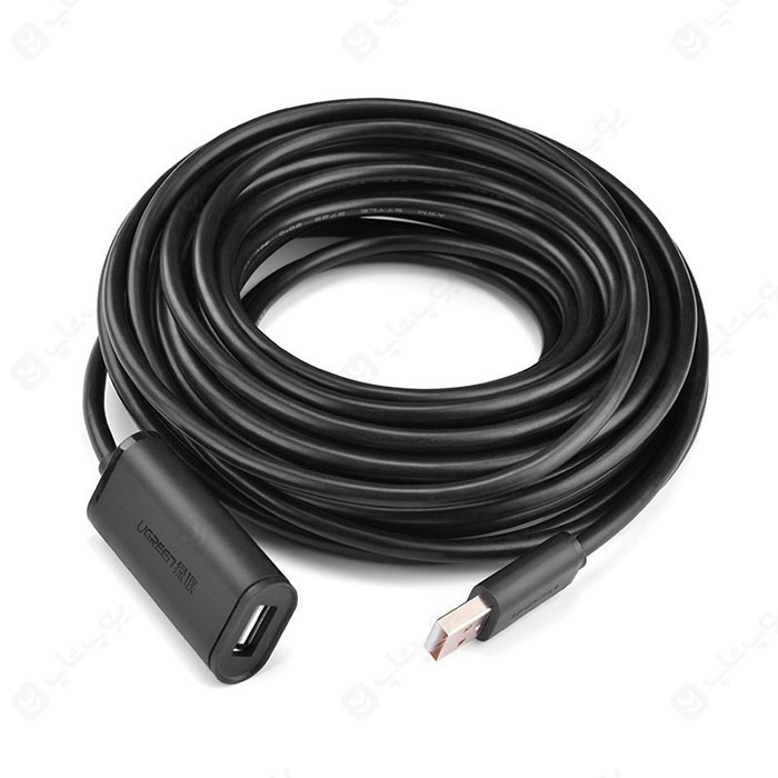 کابل افزایش طول (اکتیو) 2.0 USB یوگرین مدل US121 دارای کابل منعطف می باشد.