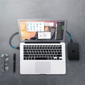 کابل Mini USB 5pin یوگرین مدل US132 به طول 1 متر دارای هسته مسی متراکم با عملکرد پایدار است.