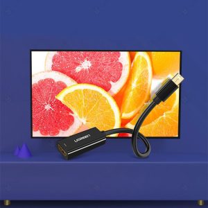 تبدیل Mini DisplayPort به HDMI یوگرین مدل MD112 با کیفیت تصویر بسیار عالی است.