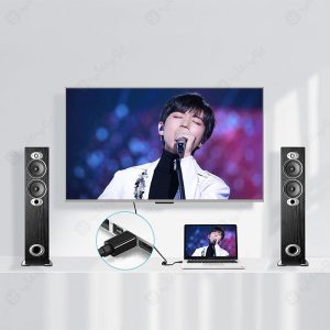 تبدیل Mini DisplayPort به HDMI یوگرین مدل MD112 با کیفیت تصویر HD است.
