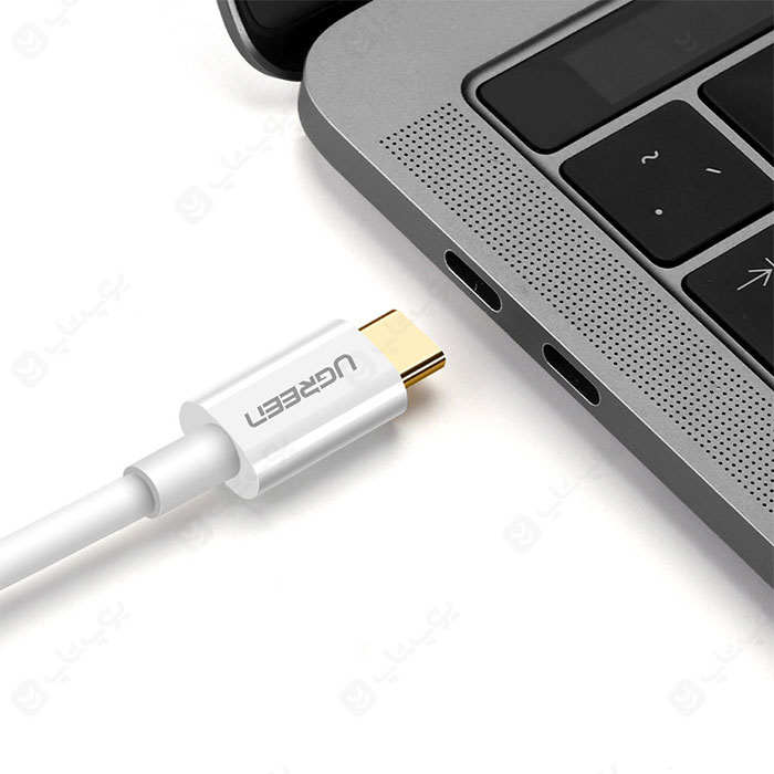 کابل Type-C به DisplayPort یوگرین مدل MM139 به طول 1.5 متر بدون نصب درایور است.