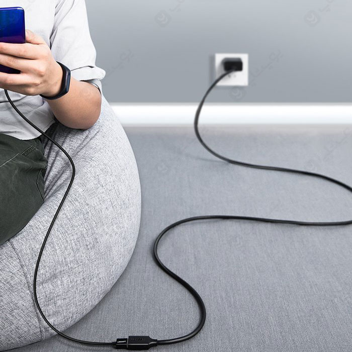 کابل افزایش طول USB 3.0 یوگرین مدل US129 به طول 3 متر مناسب برای شارژ است.