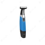 ماشین اصلاح شارژی کیمی مدل KEMEI KM-1910 در رنگ بندی آبی است.