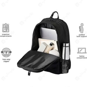 کوله پشتی لپ تاپ Amazon Basics با فضای زیاد است.