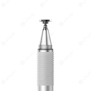قلم خازنی دو طرفه بیسوس مدل ACPCL-0S دارای نوک سیلیکونی است.