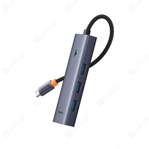 هاب 5 پورت Type-C به 3.0 USB و HDMI بیسوس مدل B00052809813