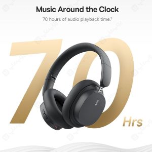 هدست گیمینگ بی سیم بیسوس مدل Bowie D05 NGTD020213 با باتری قدرتمند می باشد.
