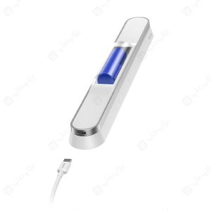 چراغ مطالعه شارژی مگنتی بیسوس مدل DGXC-02 دارای باتری داخلی است.