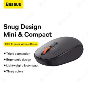 موس بی سیم بیسوس مدل F01B B01055503833 دارای امکان اتصال به 3 دستگاه می باشد.