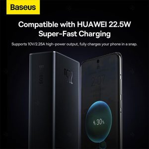 پاوربانک 30000mAh بیسوس مدل Star-Lord PPXJ060101 با قابلیت شارژ آسان می باشد.