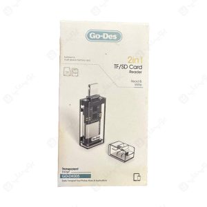 رم ریدر لایتنینگ گودس مدل GD-DK005 در بسته بندی مناسب قرار دارد.