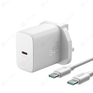 شارژر 25 وات دیواری جویروم مدل JR-TCF11UK با کابل تایپ C