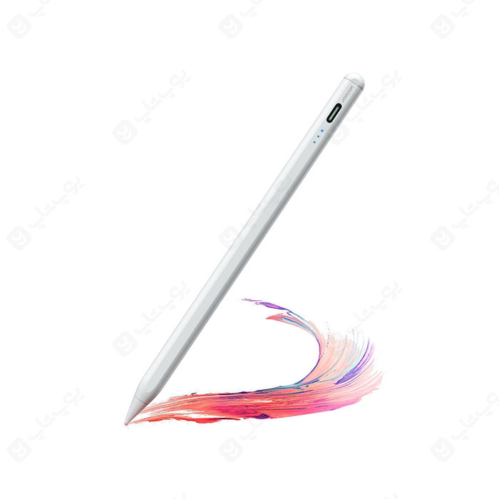 قلم لمسی استایلوس جویروم مدل JR-X9S با رنگ بندی سفید می باشد.