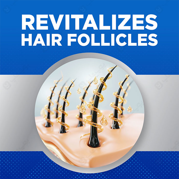 محلول رشد مجدد و تقویت موی سر Kirkland Minoxidil 5% با فعال سازی مجدد فولیکول های مو