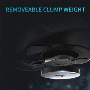 ماوس بی سیم گیمینگ رپو مدل VT950 با قابلیت تنظیم وزن است.