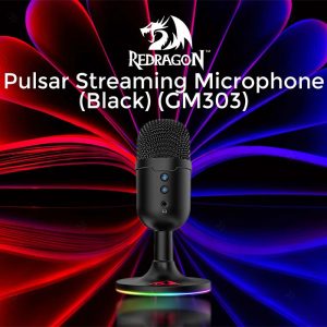 میکروفن گیمینگ ردراگون مدل GM303 با دریافت صدا به صورت 360 درجه است.