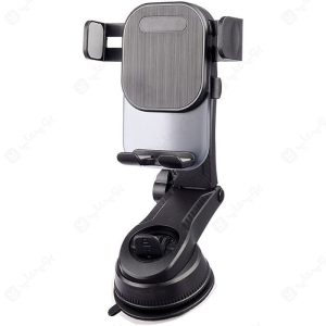 پایه نگهدارنده گوشی موبایل مدل RT-69B دارای مکنده قدرتمند در پایه است.
