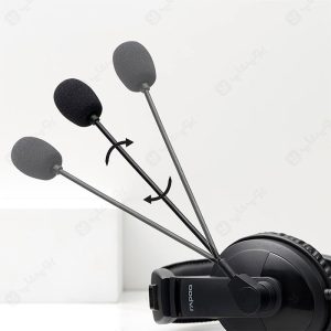 هدست سیمی رپو مدل H150 با میکروفن انعطاف پذیر می باشد.