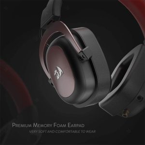 هدست گیمینگ سیمی ردراگون مدل H510 Zeus-X 7.1 با مموری فوم های نرم است.