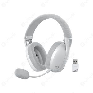 هدست گیمینگ بی سیم ردراگون مدل H848 IRE Pro 7.1 در رنگ بندی خاکستری است.