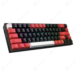 کیبورد سیمی گیمینگ مکانیکال ردراگون مدل K631 PRO Castor Pro در ابعاد کوچک است.
