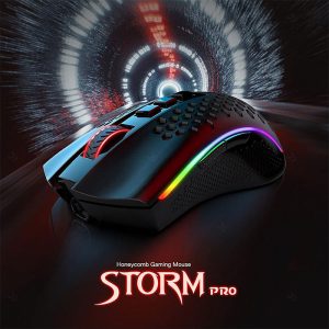 موس بی سیم گیمینگ ردراگون مدل M808 STORM PRO با سرعت واکنش بسیار بالا است.