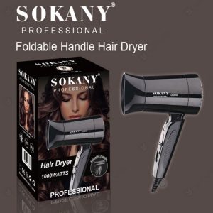 سشوار تاشوی مسافرتی 1000W سوکانی مدل SK-3666 قابل حمل در مسافرت می باشد.