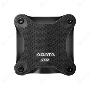 هارد اکسترنال SSD ای دیتا مدل SD620 ظرفیت 1 ترابایت در رنگ بندی مشکی است.