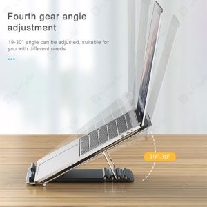 پایه نگهدارنده لپ تاپ گرین لاین مدل HEAVY DUTY دارای ارتفاع و زاویه قابل تنظیم می باشد.