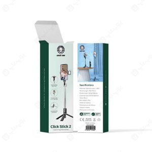 مونوپاد و پایه نگهدارنده موبایل گرین لاین مدل Click Stick 2 GNCLISTCK2 با دوام و طول عمر بالا می باشد.